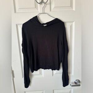 PROJECT SOCIAL Black Women's Hooded Top.